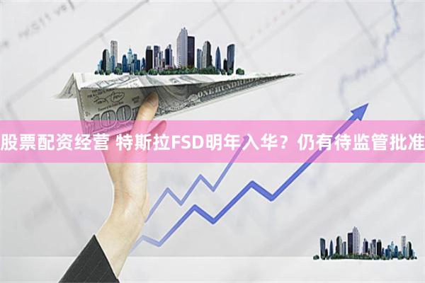 股票配资经营 特斯拉FSD明年入华？仍有待监管批准